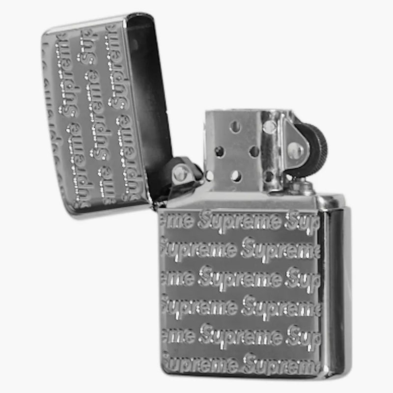 Nejvyšší opakující se vyrytý zippo stříbro