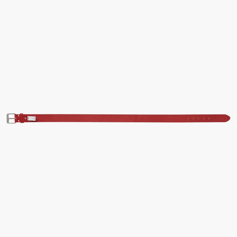 Supreme Repeat Leather Belt (ss23) Red