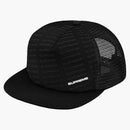 Supreme Repeat mesh back 5 panel black