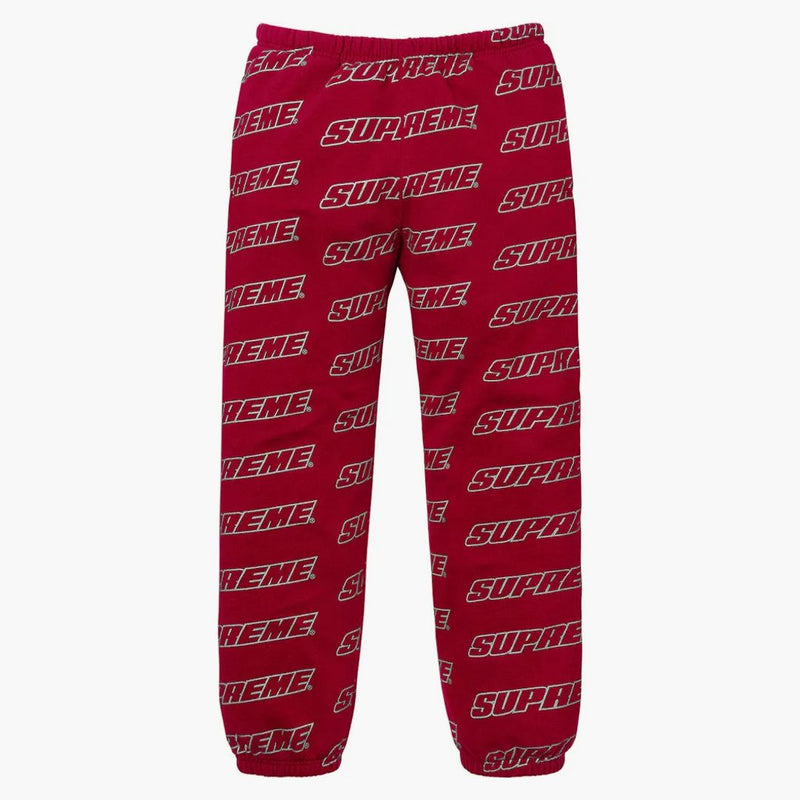 Supreme Repeat Sweatpant Cardinal