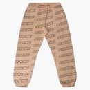 Supreme repetir el sudor marrón claro