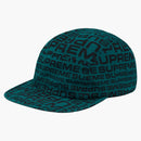 Supreme Repeater Camp Cap Teal