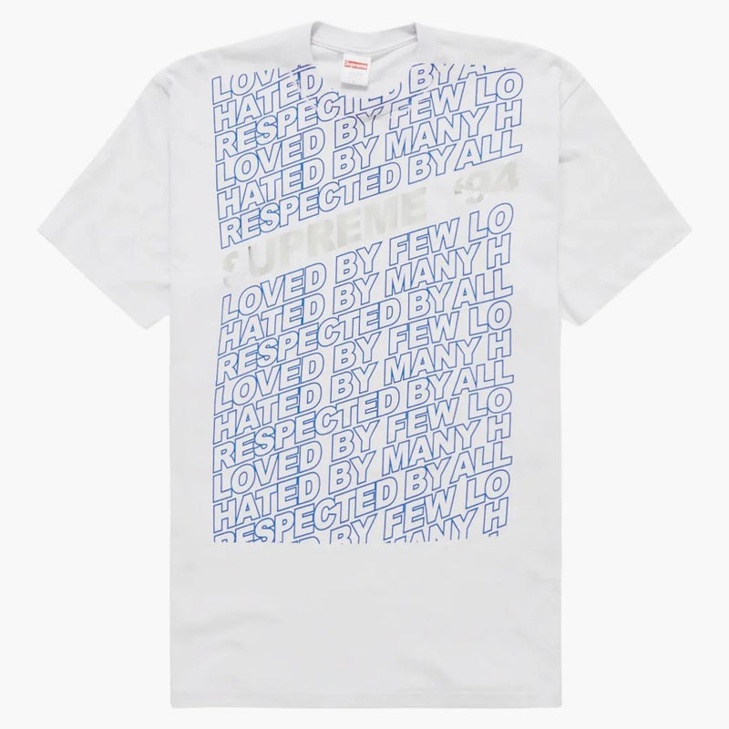 Supreme Respected Tee Pale Blue