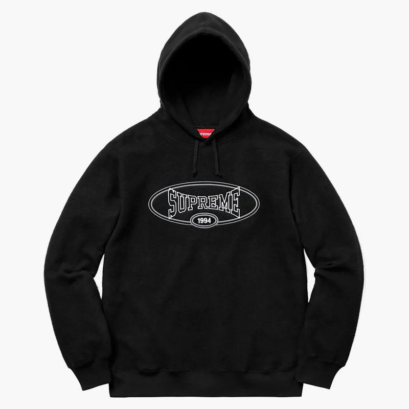 Supreme Reverse Fleece Hooded Sweatshirt (SS18) Black