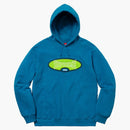 Supreme Reverse Fleece Hooded Sweatshirt (SS18) Dark Aqua