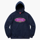 Supreme Reverse Fleece Hooded Sweatshirt (ss18) Navy