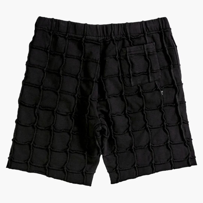 Supreme Reverse Patchwork Sweatshort Black
