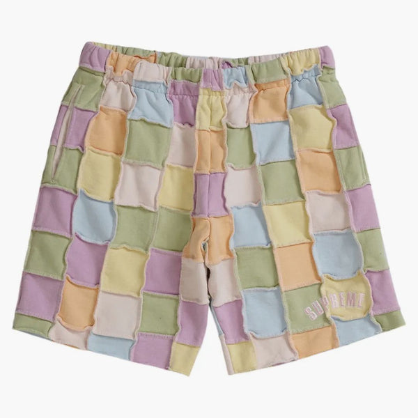 Nejvyšší reverzní záplata mikina multicolor