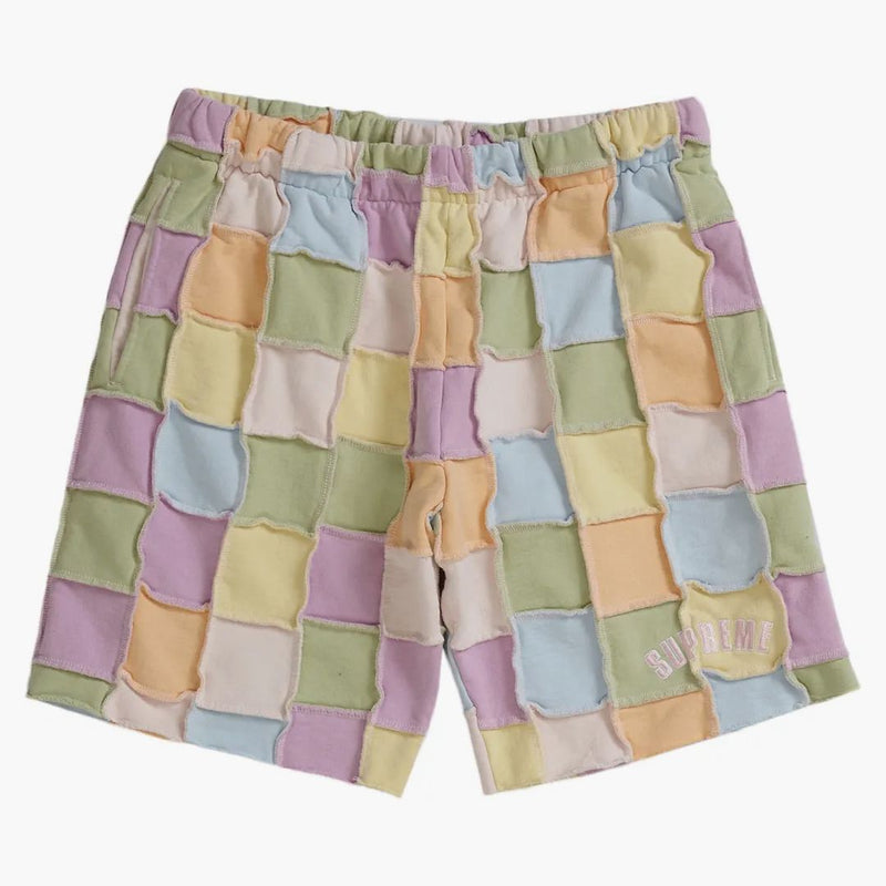 Nejvyšší reverzní záplata mikina multicolor