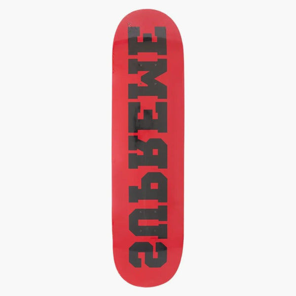 Nejvyšší reverzní skateboard paluba červená