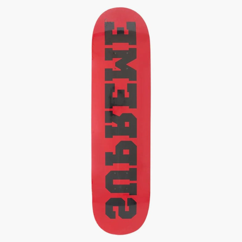 Nejvyšší reverzní skateboard paluba červená