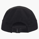 Supreme reversed label Camp Cap Black