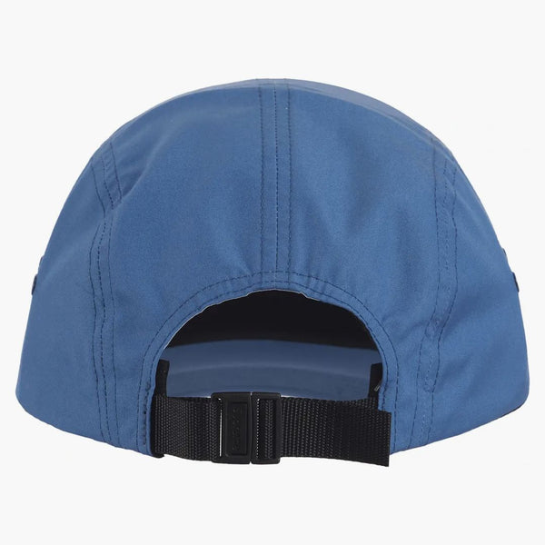 Supreme reversed label Camp Cap Light Royal