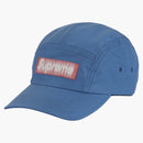Supreme Reversed Label Camp Cap Light Royal