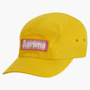 Supreme Reversed Label Camp Cap Yellow