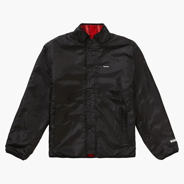 Nejvyšší reverzibilní šátek Fleece Bunda Red