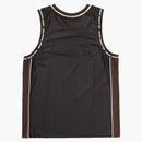 Jersey de baloncesto reversible supremo negro