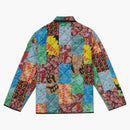 Supreme Reversible Patchwork Quilted Jacket Multicolor