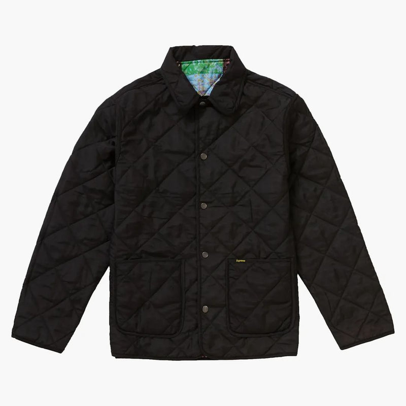 Supreme Reversible Patchwork Quilted Jacket Multicolor