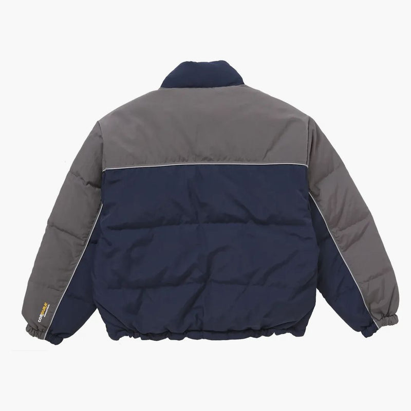 Supreme Reversible Puffer Jacket Navy