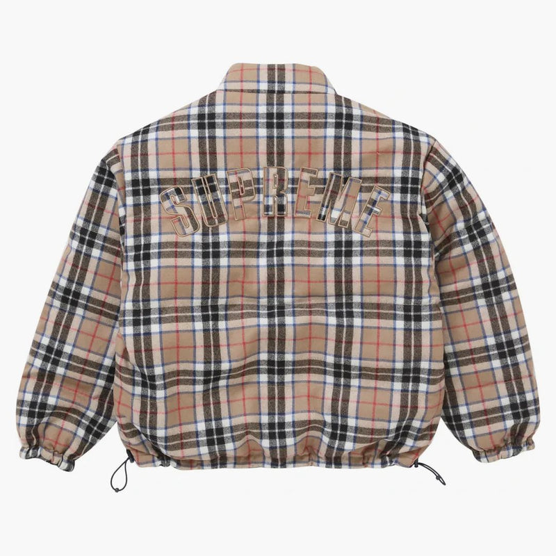 Supreme Reversible Puffer Jacket Navy