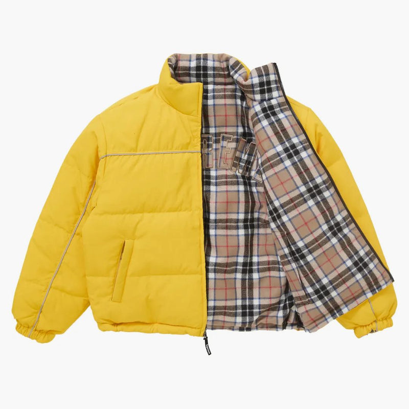 Supreme reversible chaqueta búfer amarilla
