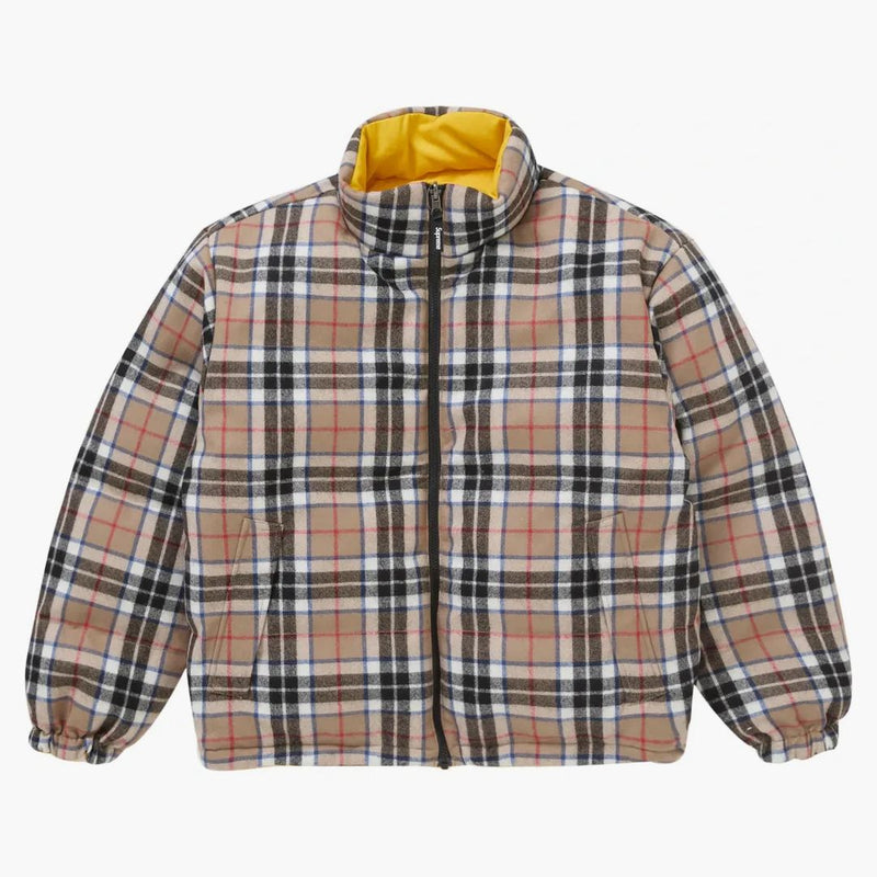 Supreme reversible chaqueta búfer amarilla