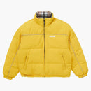 Supreme Reversible Puffer Jacket Yellow