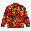 Supreme Reversible Puffy Work Jacket Red Tribal Camo