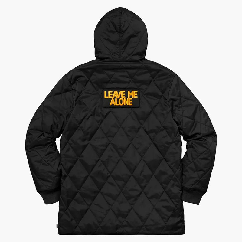 Supreme reversible Sherpa Work Parka Black