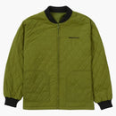 Supreme reversible tech work jacket green