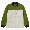 Supreme reversible tech work jacket green