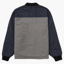 Supreme reversible tech work jacket gray