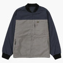 Supreme reversible tech work jacket gray