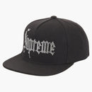 Rhinestone 5-Panel Black