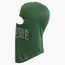 Supreme Rhinestone Balaclava Green