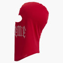 Supreme Rhinestone Balaclava Red