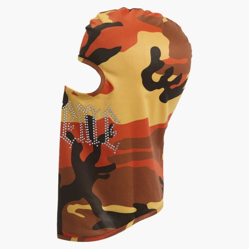 SUPREME RINESTONE BALACLAVA CAMO