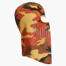 Najwyższy Rhinestone Balaclava Orange Camo