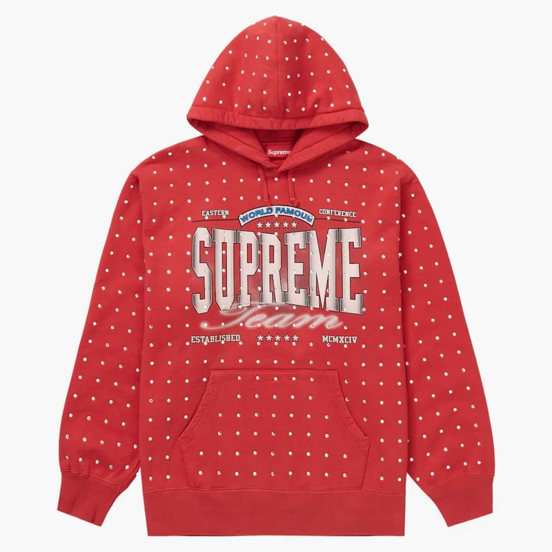 Suprema Sinestone Felpa con cappuccio Burnn Red