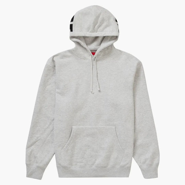 Supreme Rib Hooded Sweatshirt Ash Gray