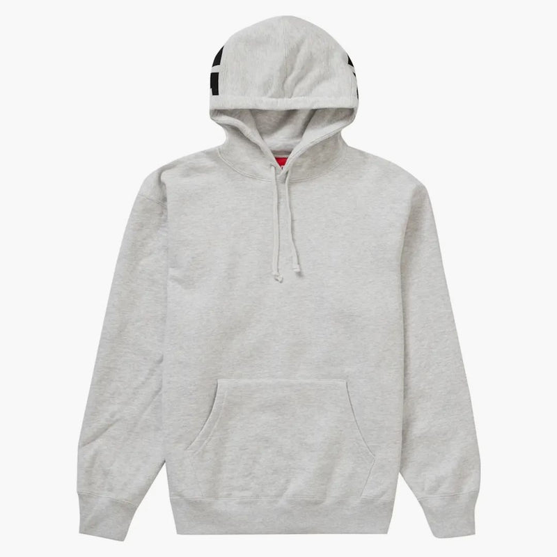 Supreme Rib Hooded Sweatshirt Ash Gray