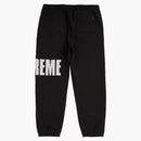 Supreme Rib Sweatpant Black