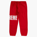 Supreme Rib Sweatpant Red