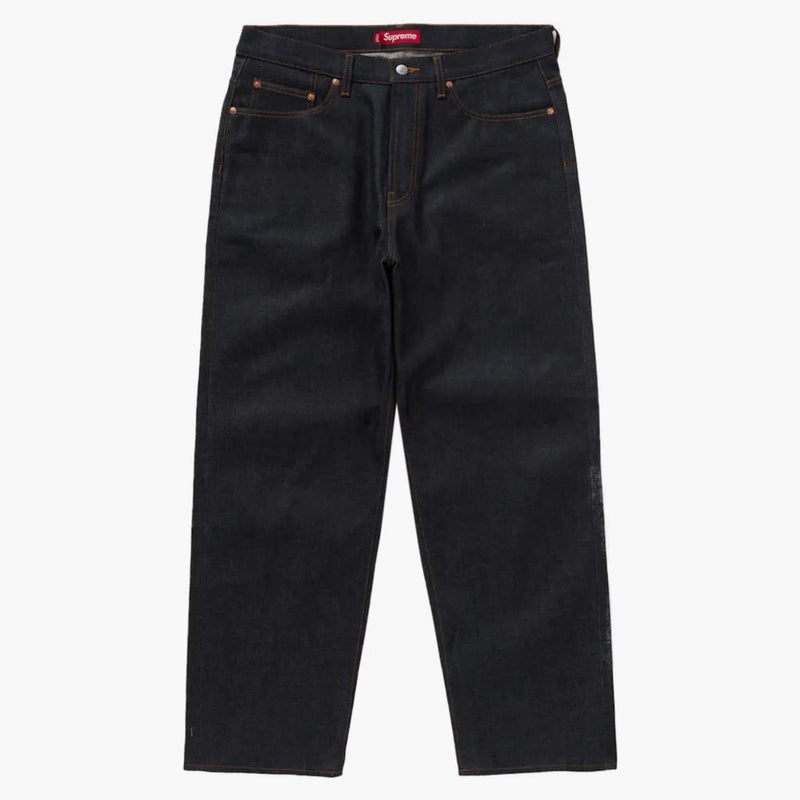 Nejvyšší rigidní baggy saledvege Jean (FW24) Rigid Indigo