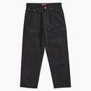 Supreme Rigid Baggy Selvedge Jean (ss25) Rigid Black