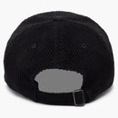 Supreme Ripple Corduroy Small Box 6-Panel Black