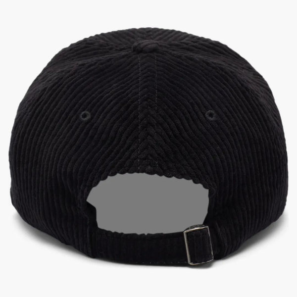 Supreme Ripple Corduroy Small Box 6-panel Black