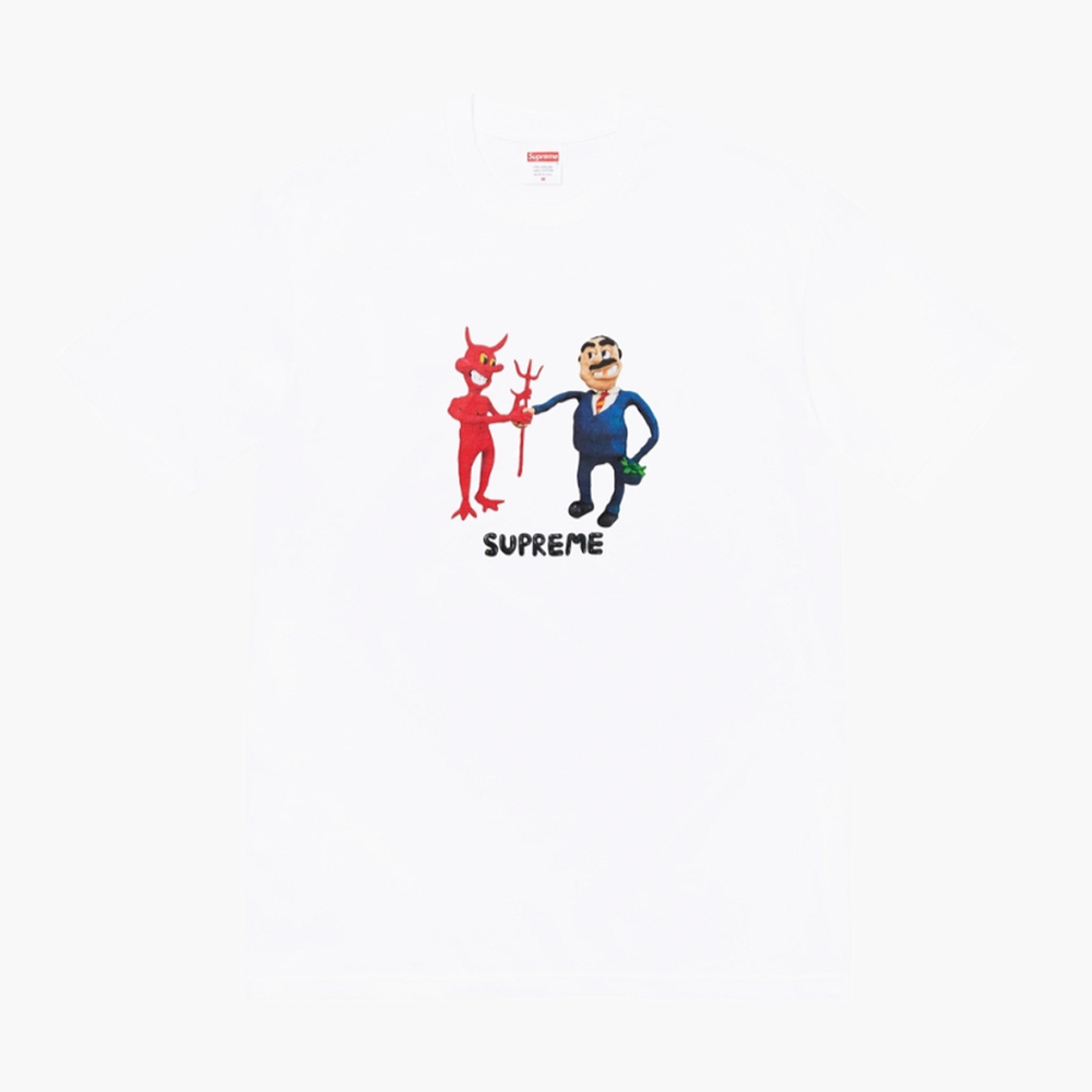 Supreme Business Tee White