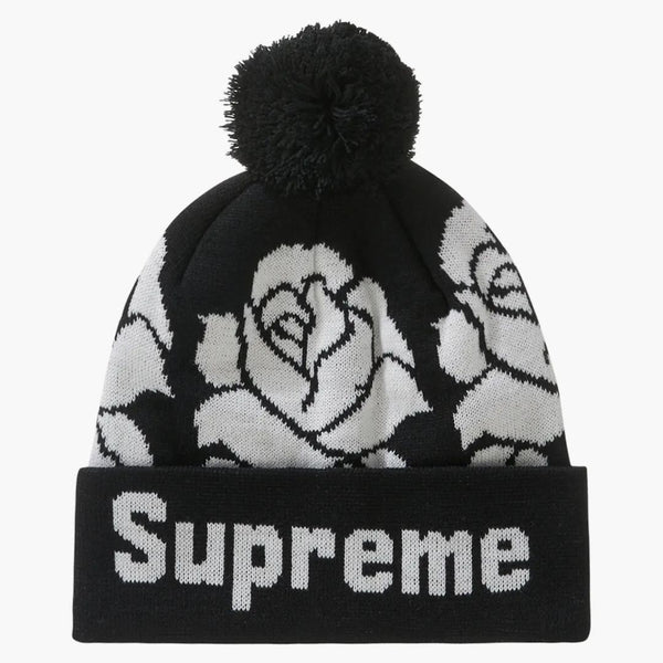 Supreme rose beanie black